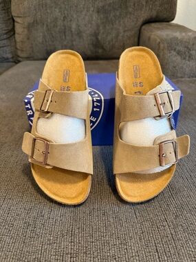 Birkenstock Arizona Taupe UNISEX EU 40 US MENS 7 WOMENS 9